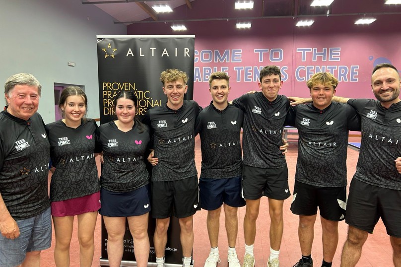 Jersey Table Tennis Island Games Team