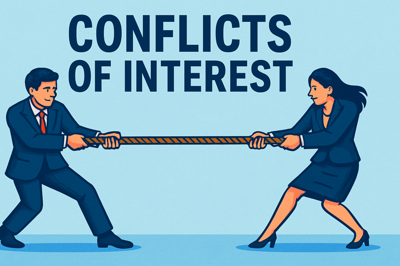Recognising and managing conflicts of interest